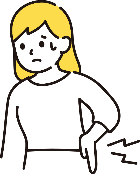 腰痛のイラスト