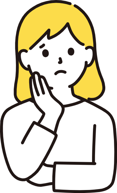 原因不明の不調のイラスト